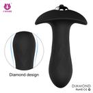 Plug Anal com Vibração Potente Diamond S-Hande - Silicone Soft Touch