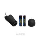 Plug Anal com Vibro C/12 Funçoes Prazer Fetiche