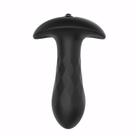 Plug Anal com Vibro em Silicone Formato Diamante 10cm