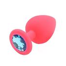 Plug Anal de Silicone Pink P M e G Macio e Confortável
