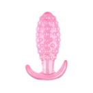 Plug Anal em Silicone Texturizado com Bolinhas - 10,5 cm x 3,5 cm