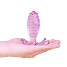 Plug Anal em Silicone Texturizado com Bolinhas - 9,0 cm x 3,0 cm