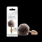 Plug Anal Escalonado com Rabo de Coelho - Sexy Fantasy Slim