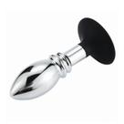 Plug Anal Escalonado com Ventosa 130x45mm Meame Mpa1387