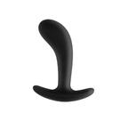 Plug Anal Estimulador Prostata Curvado Ergonômico 13cm x 3,8cm em Silicone