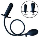 Plug Anal Inflável de Silicone 11,5x3cm com Controle de Pressão