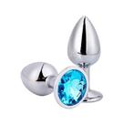 Plug Anal Iniciante P Estimulador Aço Inox Joia Brilhante