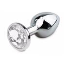 Plug Anal Iniciante P Estimulador Aço Inox Joia Brilhante