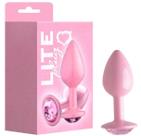 Plug Anal rosa e glitter- P
