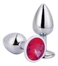 Plug Anal Tamanho G Estimulador Aço Inox Joia Sex shop