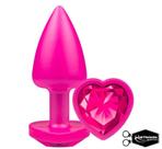 Plug Anal Touch Formato Cone Material Atóxico Jóia Pequeno Plug Anal Touch Formato Cone Material Atóxico Jóia Pequeno