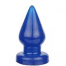 Plug anal Triângulo macio e GIGANTE Azul