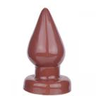 Plug anal Triângulo macio GIGANTE marrom