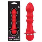 Plug anal vermelho 10 vibrações - EPIC CHUBBY - NANMA