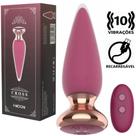 Plug anal Vibratorio 10 Velocidades + Controle Cross I-Moon