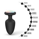 Plug Anal Vibratório com LED e Controle Remoto