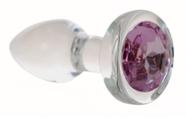 Plug anal vidro cristal