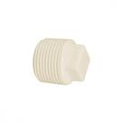 Plug Branco Amanco Rosca/Rosca 3/4'' X 3/4'' 11764 - Kit C/50