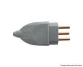 Plug Chato Macho Prensa Cabo Cz Tita 2P T 10A 061755 - INTERNEED