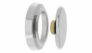 Plug Com Canopla Em ABS Cromado 1/2