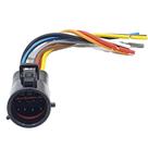 Plug Conector Macho 08 Vias Reparo Farol Ford Cargo ETE9919