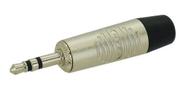 Plug Conector P2 Stereo Gold Rean By Neutrik Rtp3c Premium