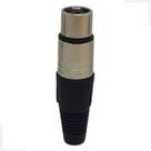 Plug Conector Profissional XLR Cannon Fêmea SB Plug Conector Profissional XLR Cannon Fêmea SB