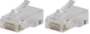 Plug de dados Klein Tools VDV826-728 RJ45 CAT5e banhado a ouro, pacote com 20