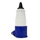 Plug de Sobrepor de 16 A com 2 Polos + Terra 6 H Azul Fêmea