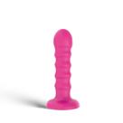 Plug Escalonado Magic com Ventosa - 13x3cm - Silicone Hipoalergênico