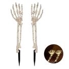 Plug In Lights Skeleton Hand Halloween Decorations Led Lawn Plug In Lights Skeleton Hand Halloween Decorations Led Lawn