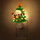 Plug-in Night Light Briignite Snowman Christmas Tree 3000K Plug-in Night Light Briignite Snowman Christmas Tree 3000K
