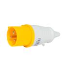 Plug Industrial 2p+t 16a Amarelo 4h 110/130v Omg 3074 Plug Industrial 2p+t 16a Amarelo 4h 110/130v Omg 3074