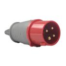Plug Industrial Soprano 3P+T IP44 32A 380440Vca Vermelho