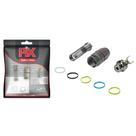 Plug Jack Rca Fêmea Blindado 18k Profissional Alta Qualidade