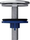 Plug latão cromado para bide, lavatório 50mm - 091501 - blukit Plug latão cromado para bide, lavatório 50mm - 091501 - blukit