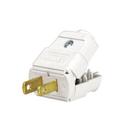 Plug Leviton 101-WP 15A 125V Residencial Grade Branco, Pacote com 10