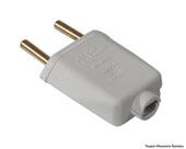 Plug Macho 2P 10A/250V Cz 39004 Prpb10-2 c/10pcs