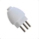 Plug Macho 2P+T 20A Branco - Daneva DN1616