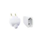 Plug Macho 2P Versatil 10A Saida Lateral 615830 Pial Legrand Plug Macho 2P Versatil 10A Saida Lateral 615830 Pial Legrand