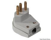 Plug Macho Forte 2P T 20A/250V Cz 39064 Pfpb20-3 c/10pcs