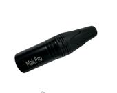 Plug makpro xlr macho linha bk Plug makpro xlr macho linha bk