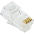 Plug Modular Para Computador Dezcomp Rj45 (8X8) - Kit C/20 Pecas
