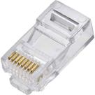 Plug Modular Para Computador Mxt Rj45 (8X8) Para Cat 5E - Pacote Com 50 Plug Modular Para Computador Mxt Rj45 (8X8) Para Cat 5E - Pacote Com 50