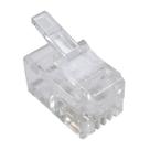 Plug Modular Rj-09 Macho - 4p4c - 4 Contatos Tm44