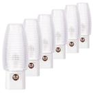 Plug Night Light Emotionlite em LED branco neutro, pacote com 6 Plug Night Light Emotionlite em LED branco neutro, pacote com 6