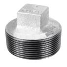 Plug ou Bujão Ferro Galvanizado 3'' Polegadas