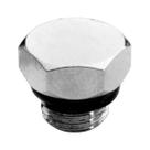 Plug P/ Fechar Furo Em Torneira Cromado M8 X 10mm Saco Plástico C/ 1 Peça - Blukit