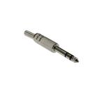 Plug P10 Estereo C/ Mola - Kit 10 Pçs