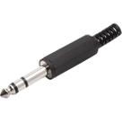 Plug P10 Estéreo Com Proteção PGPZ0008 Preto Storm - PCT / 10 Plug P10 Estéreo Com Proteção PGPZ0008 Preto Storm - PCT / 10